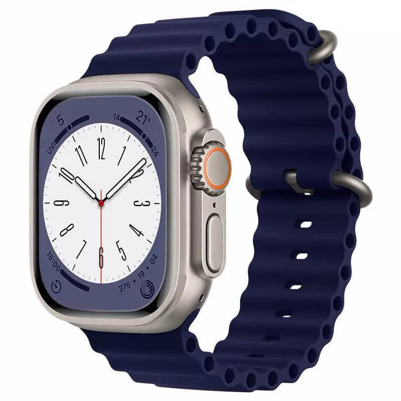 Mobie iWatch Ocean Silicone Watch Strap — Compatible with Apple Watch 38/40/41 mm (W96)