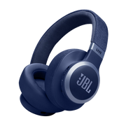 سماعات رأس لاسلكية JBL Live 770NC عازلة للضوضاء توضع على الأذن مع خاصية إلغاء الضوضاء التكيفية الحقيقية، والوعي بالبيئة المحيطة، وعمر بطارية يدوم 65 ساعة