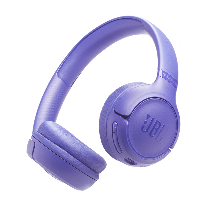 سماعات رأس JBL Tune 530BT اللاسلكية بلوتوث فوق الأذن — عمر بطارية طويل وصوت جهير نقي