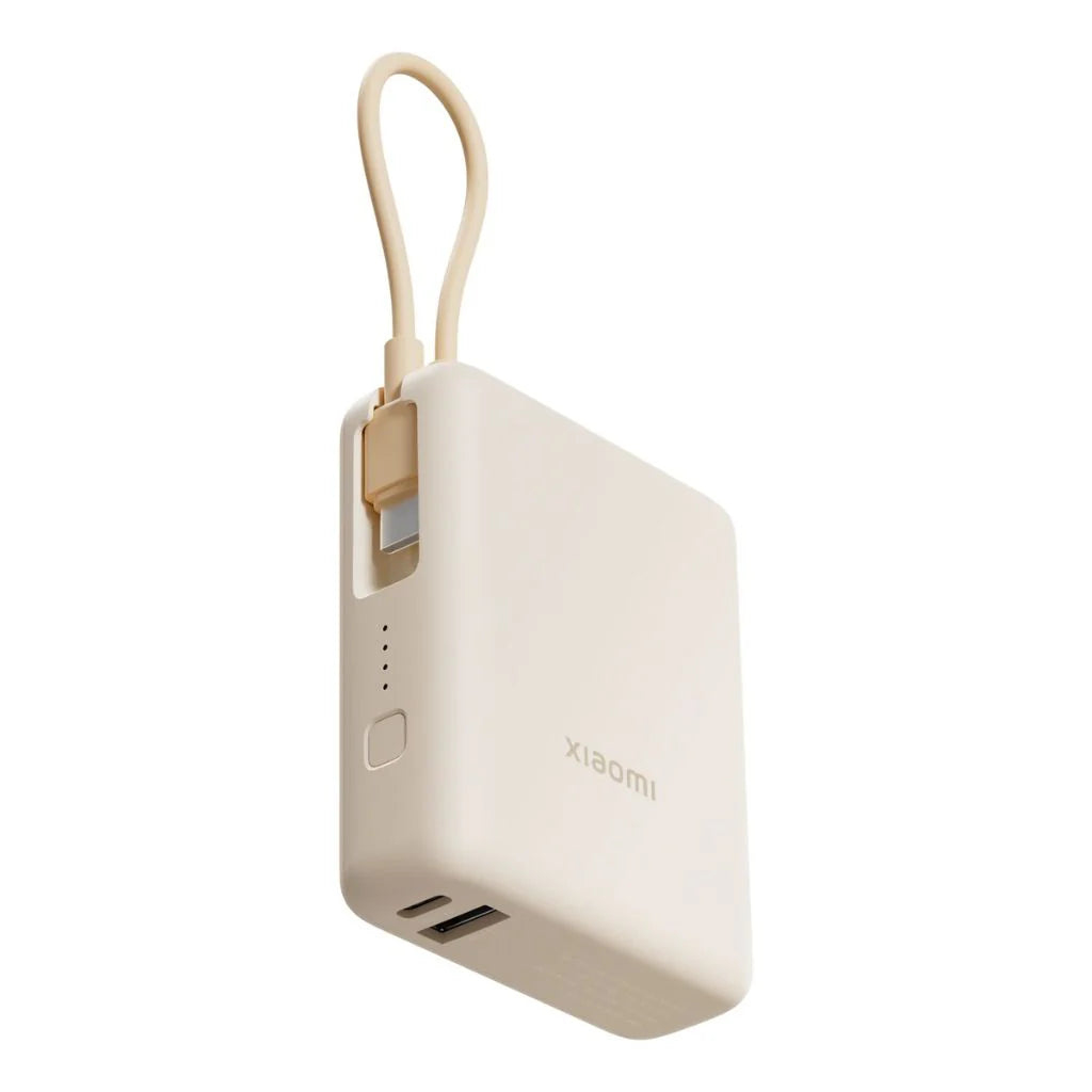 Xiaomi 33W Power Bank 10000 — Integrated Cable Fast Charging