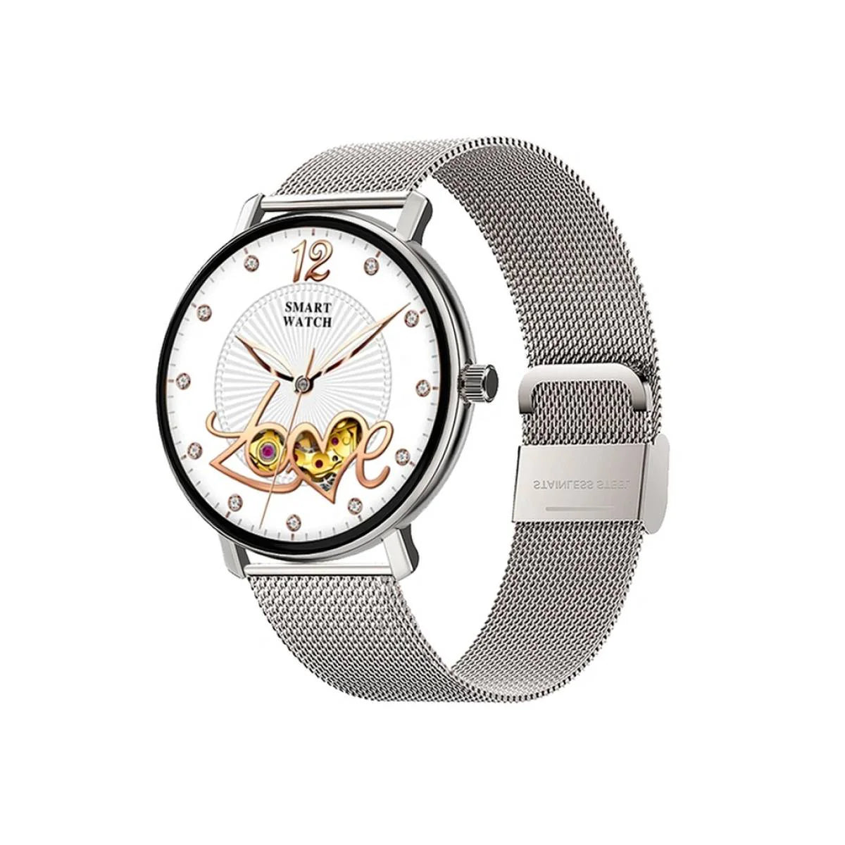 WiWU Smart Watch SW07 — IP68 Waterproof Smartwatch with 1.32" AMOLED Screen, Health Tracking, Voice Assistant & Multi-Sport Modes