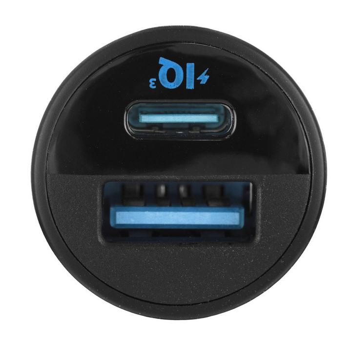 Anker Ultra Compact Dual-Port Car Charger 30W — Fast Charging for Vehicles