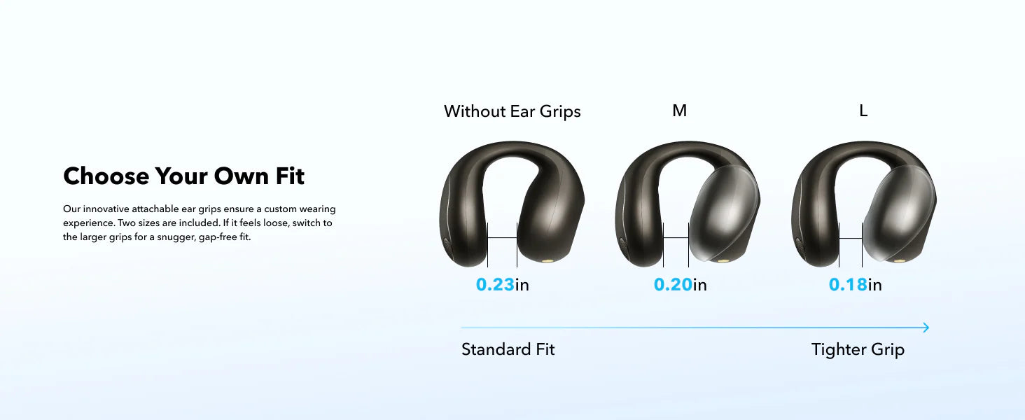 Anker C40iAnkerSoundcore C40i | Flexible and Comfortable Clip-On Earbuds