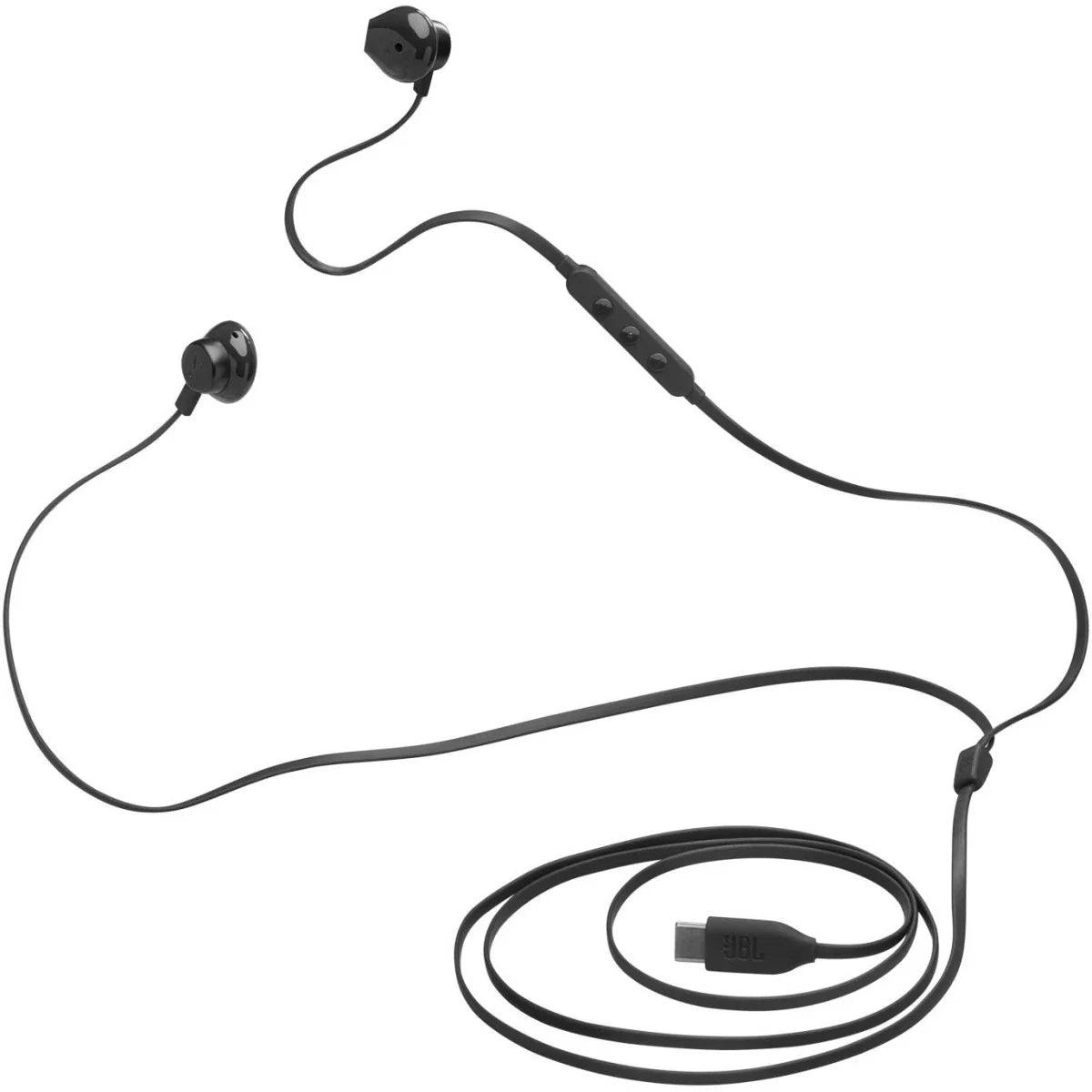 Tune 305C BLK JBL - Headphones with Hi-Res Audio, Black