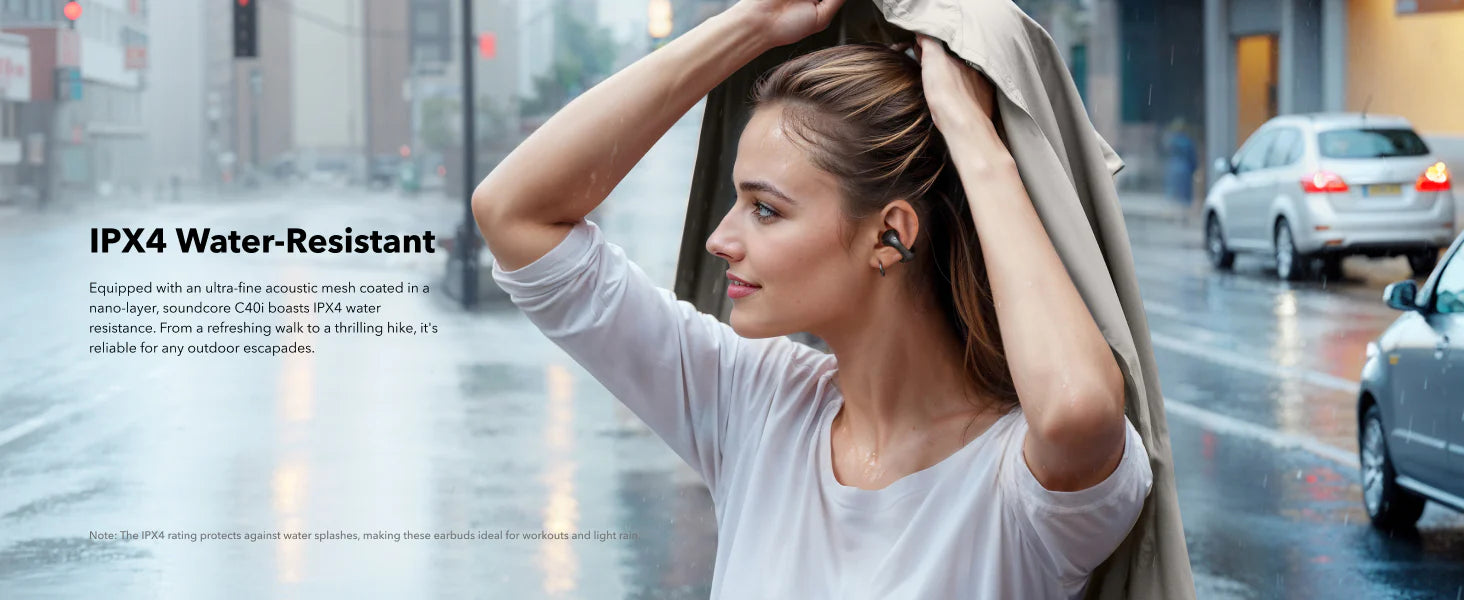 Anker C40iAnkerSoundcore C40i | Flexible and Comfortable Clip-On Earbuds
