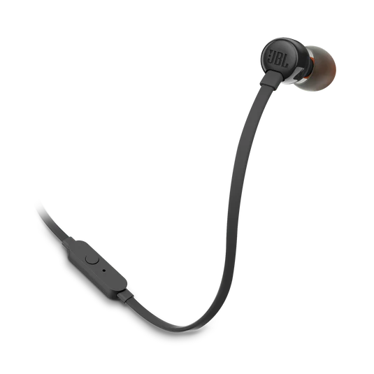 Tune 110 JBL TUNE110 - In-Ear Headphones with Pure Bass Sound, Black