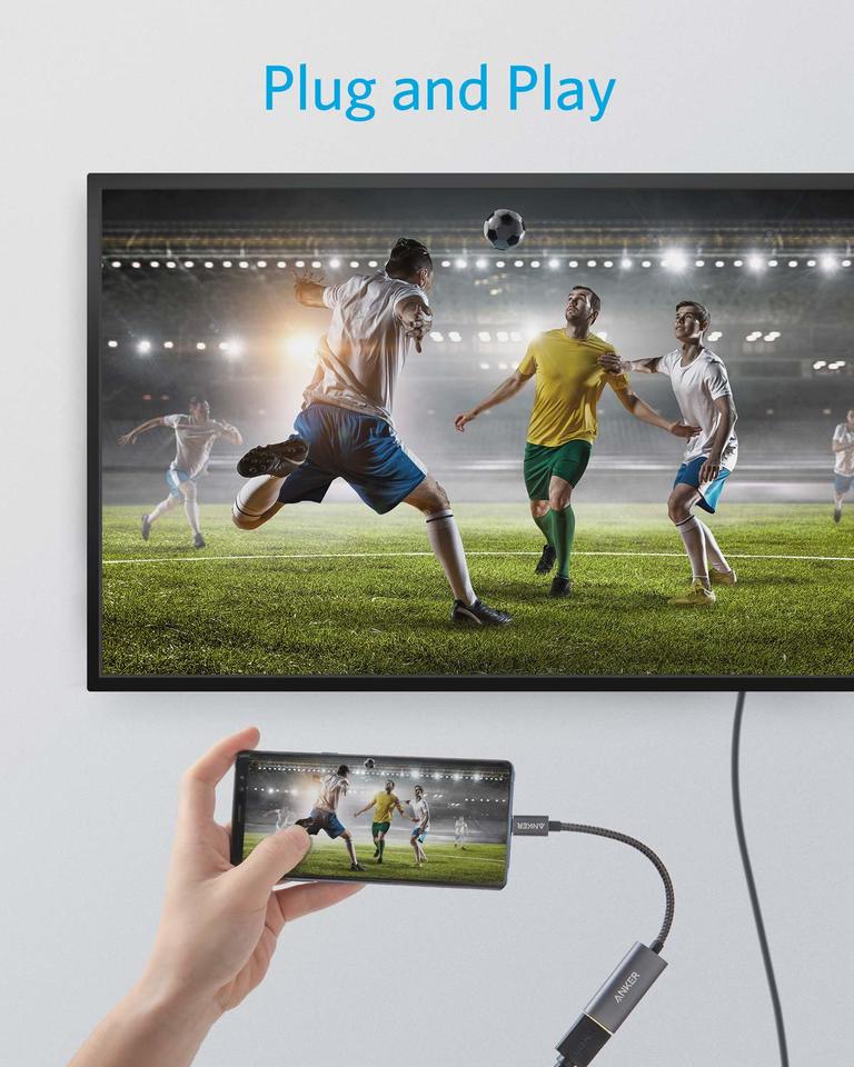 Anker 310 USB-C to HDMI Adapter (4K@60Hz) — PowerExpand+ HDMI Adapter