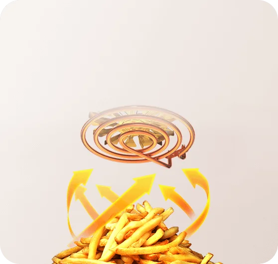 Xiaomi Air Fryer 6.5L 1800W High Power - 40°C to 230°C Precision Temperature Control - Degrease Feature - Large Capacity