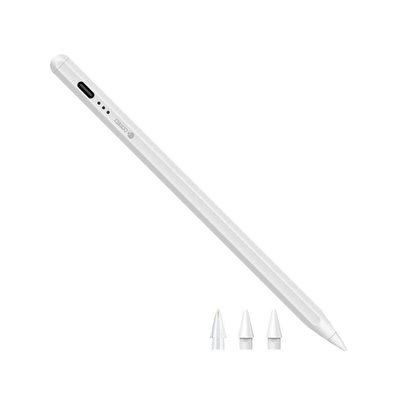 COTECI P1 Capacitive Stylus Pen for iPad - High Precision, Palm Rejection & USB-C Charging