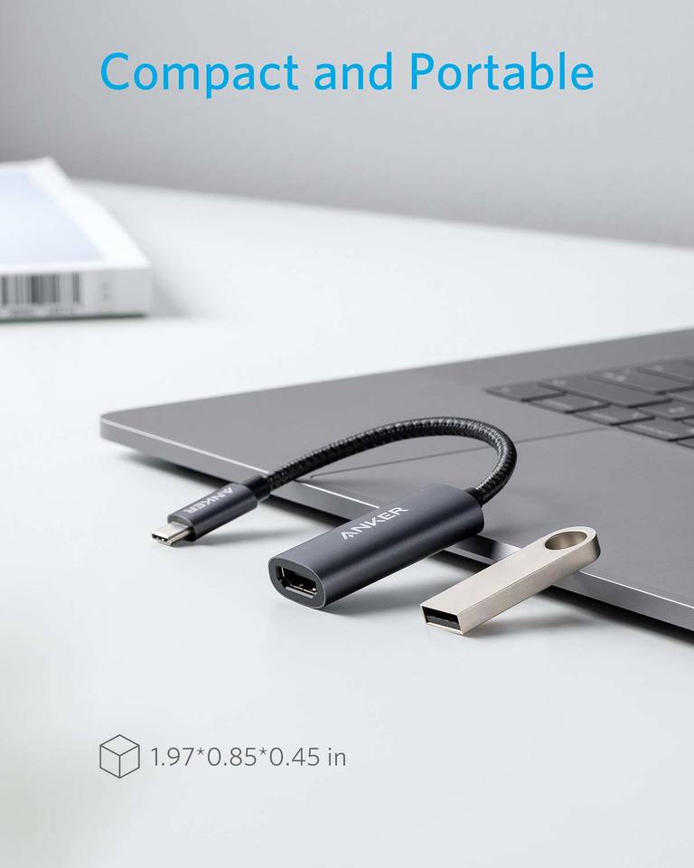 Anker 310 USB-C to HDMI Adapter (4K@60Hz) — PowerExpand+ HDMI Adapter