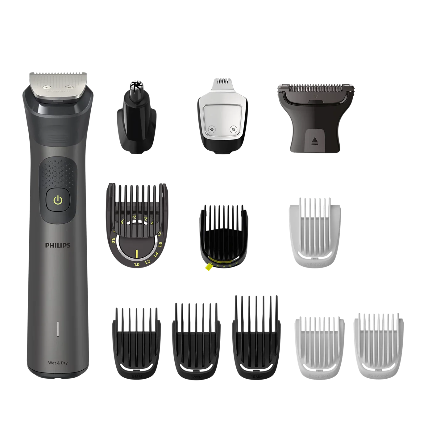 Philips All-in-One Trimmer Series 7000 MG7920/15 - 13-in-1 Grooming Set for Face, Hair & Body