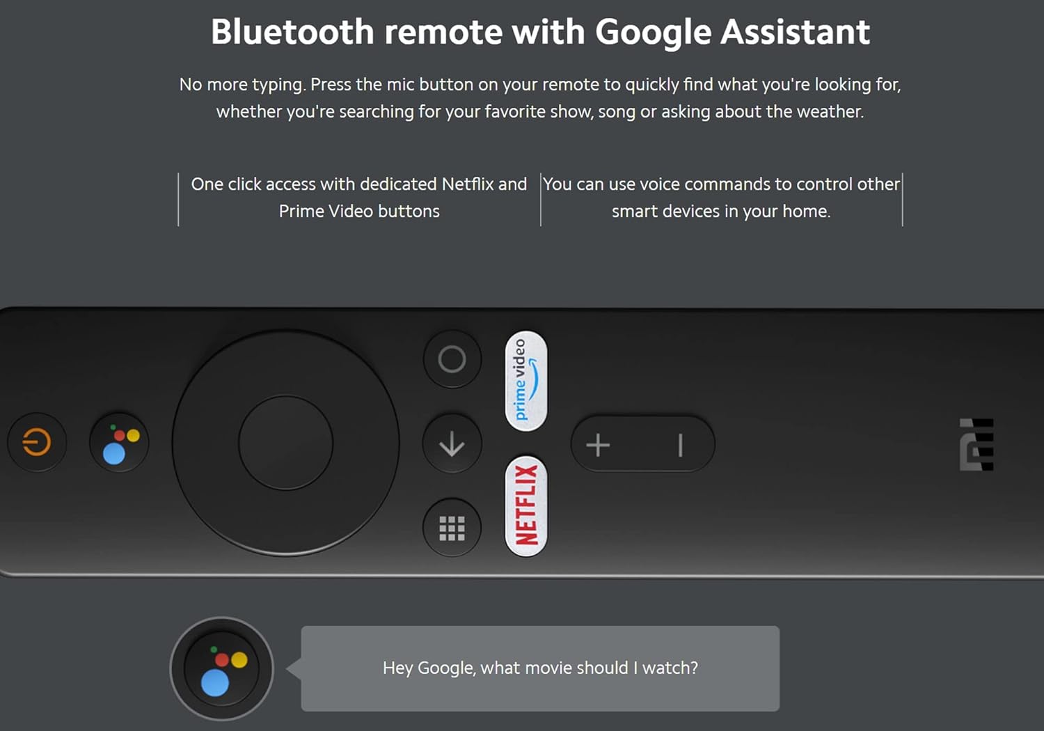 Xiaomi Mi TV Stick FHD — Android TV Streaming Stick (MDZ-24-AA)