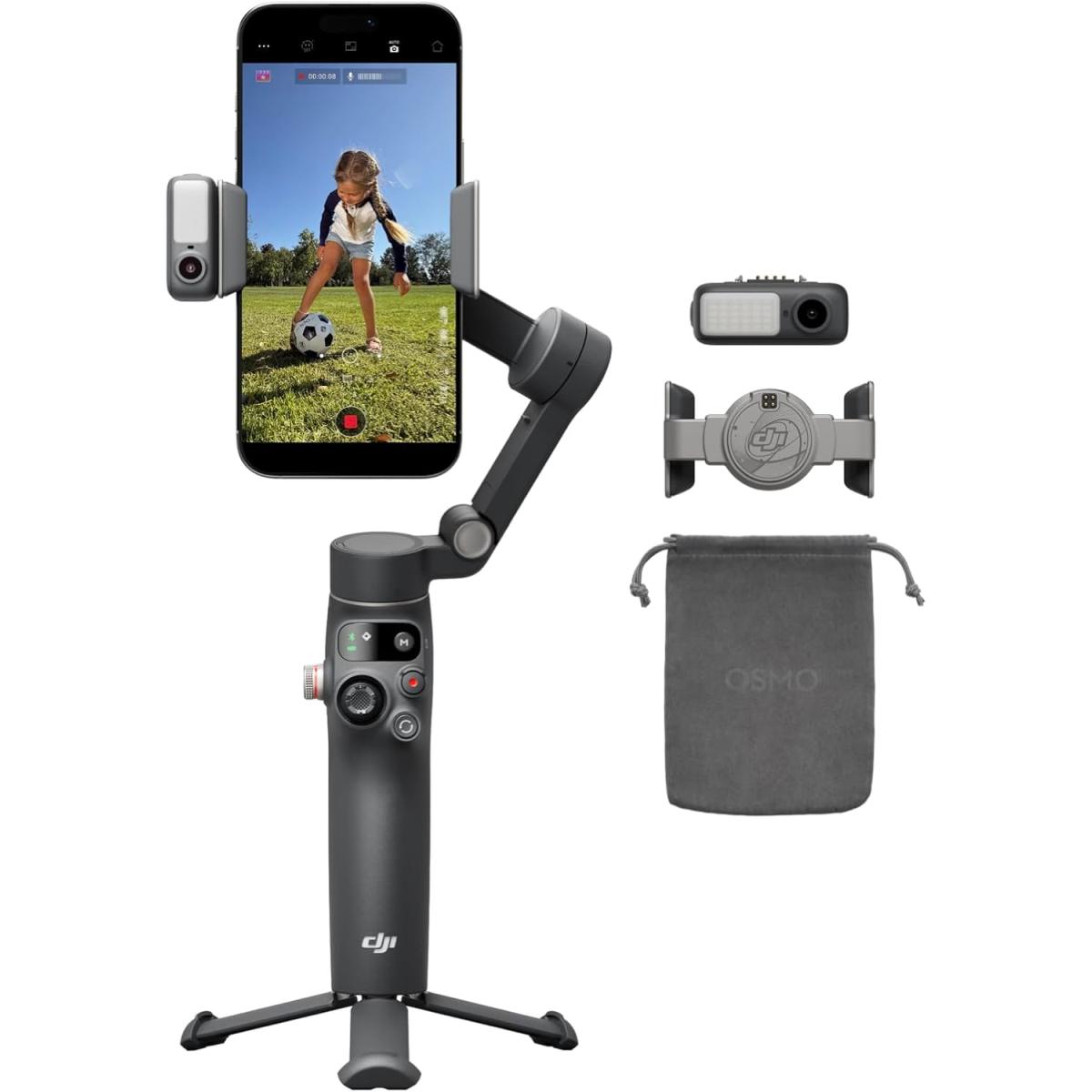 DJI Osmo Mobile 8 — مثبت هاتف ذكي متطور مع تتبع ذكي