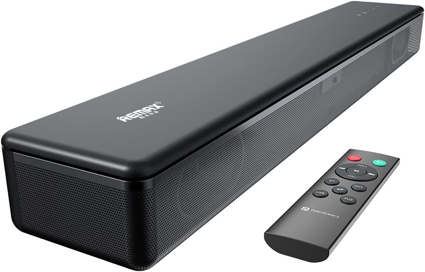 Remax RTS-20 Wireless TV Home Theatre Soundbar — 80W RGB LED Bluetooth Speaker