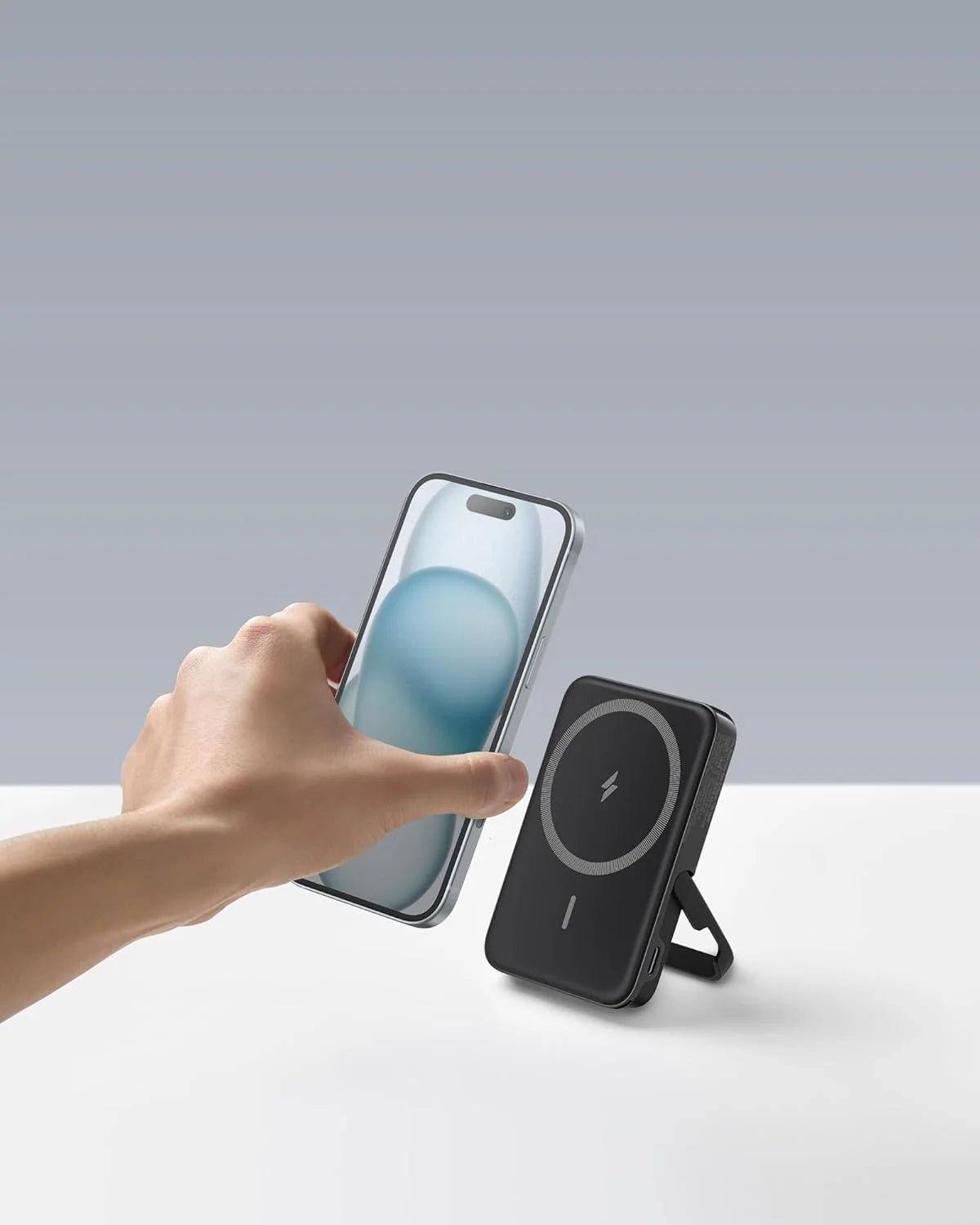 Anker 322 PowerCore MagGo Magnetic Power Bank 5,000mAh — Wireless Charger for iPhone