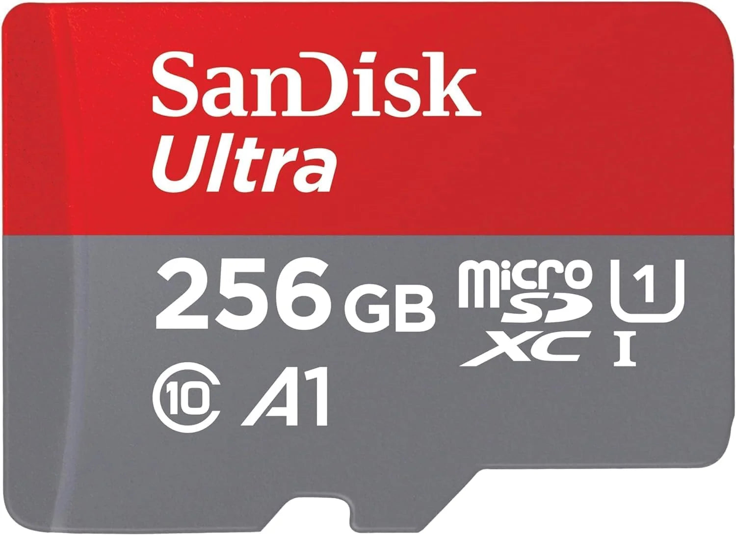 بطاقة ذاكرة SanDisk Ultra microSDXC UHS-I بسعات 64 جيجابايت و 128 جيجابايت و 256 جيجابايت مع محول SD