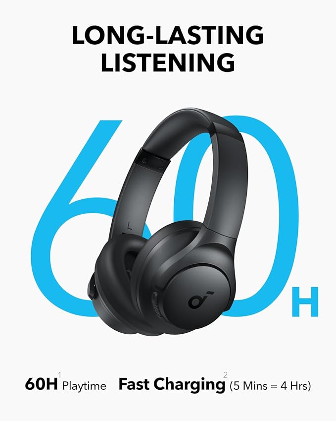 Anker Soundcore Q11i Wireless Headphones - Black