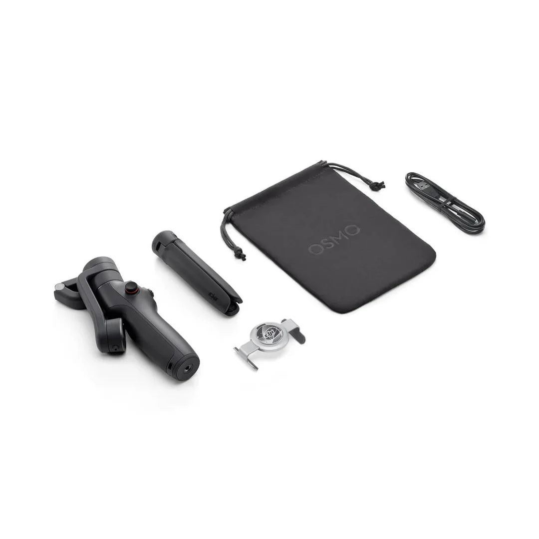 DJI Osmo Mobile 6 — مثبت جيمبال متقدم ثلاثي المحاور للهواتف الذكية