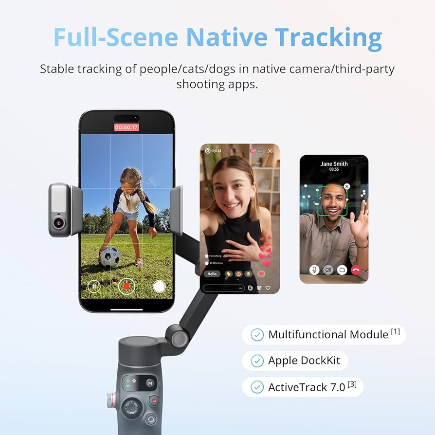 DJI Osmo Mobile 8 — Advanced Smartphone Gimbal with Intelligent Tracking