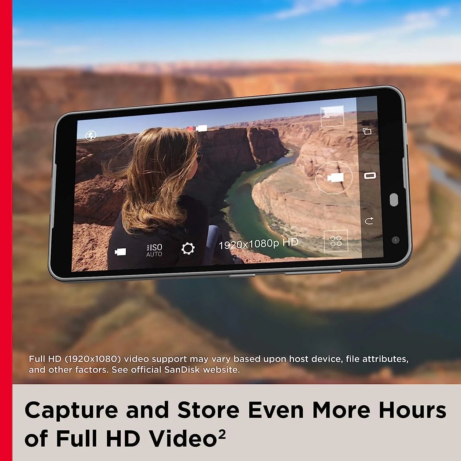 بطاقة ذاكرة SanDisk Ultra microSDXC UHS-I بسعات 64 جيجابايت و 128 جيجابايت و 256 جيجابايت مع محول SD