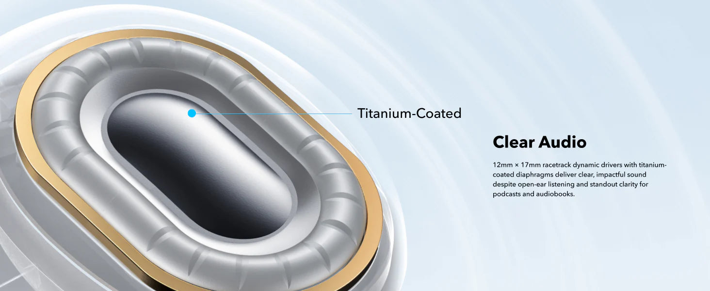 Anker C40iAnkerSoundcore C40i | Flexible and Comfortable Clip-On Earbuds