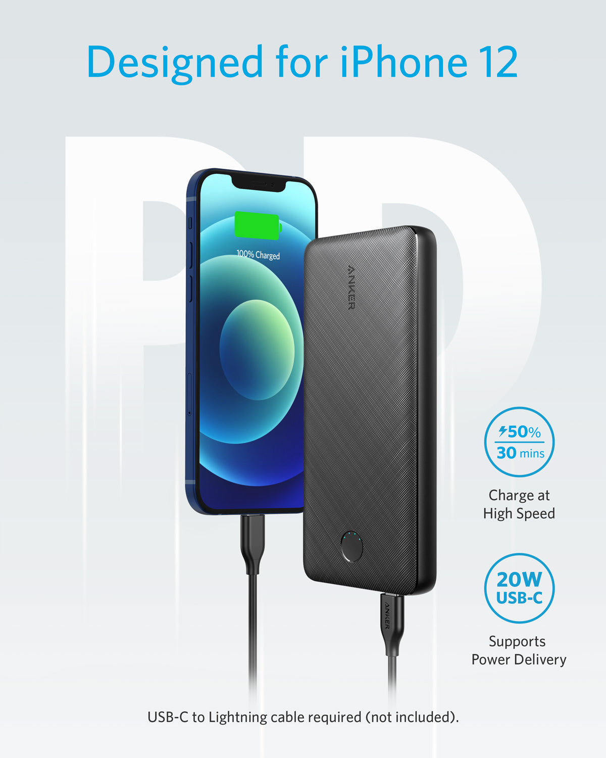Anker 525 Power Bank 20000mAh 30W Fast Charging
