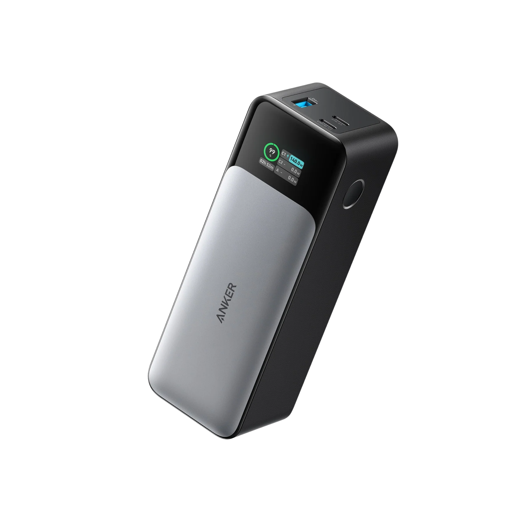 Anker Prime 737 Power Bank (PowerCore 24K), 24,000mAh Portable Charger with 140W Two-Way Fast Charging, Smart Digital Display & 3 Ports