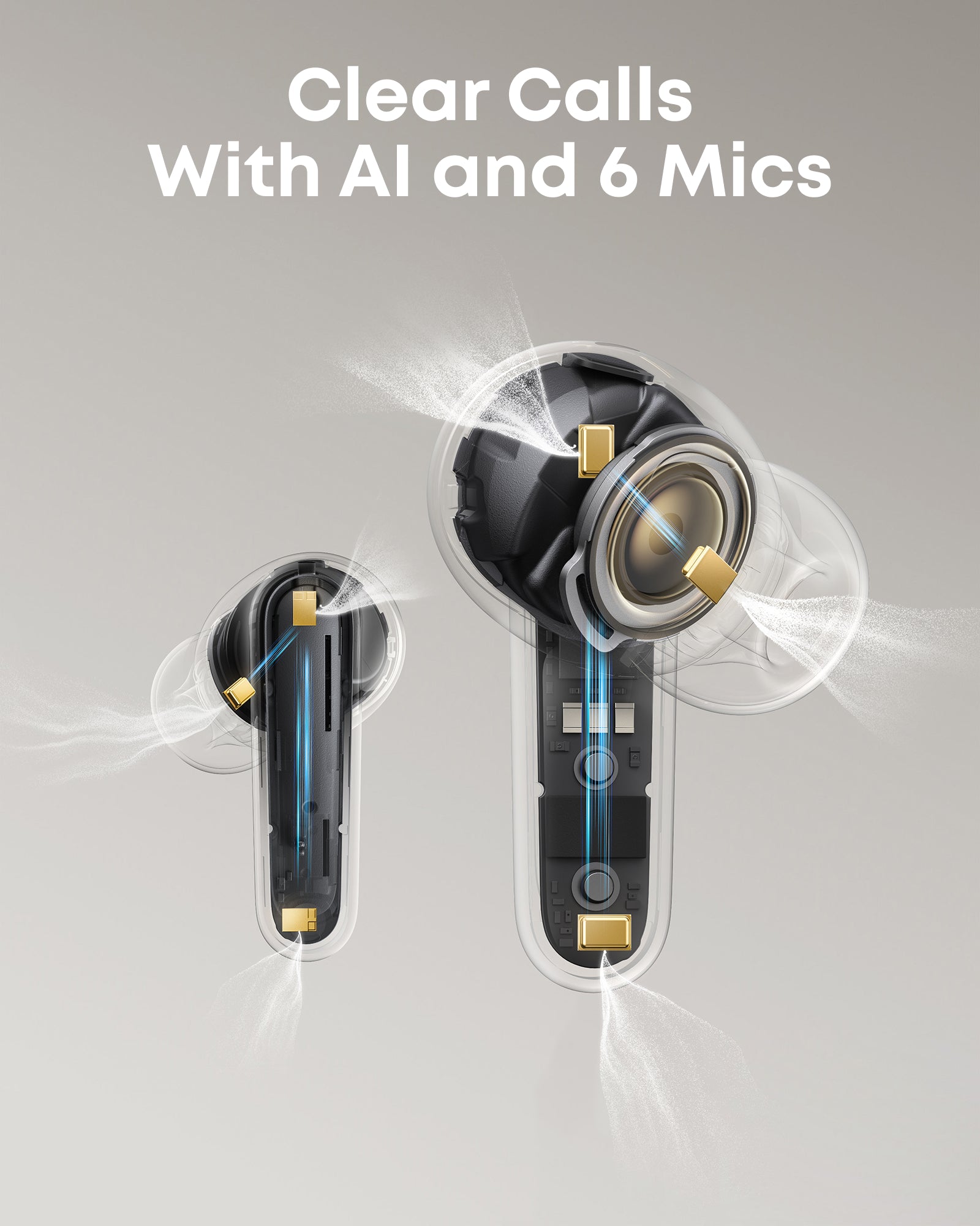 Anker Soundcore P41i N/C Earbuds with 3-in-1 Charging Case