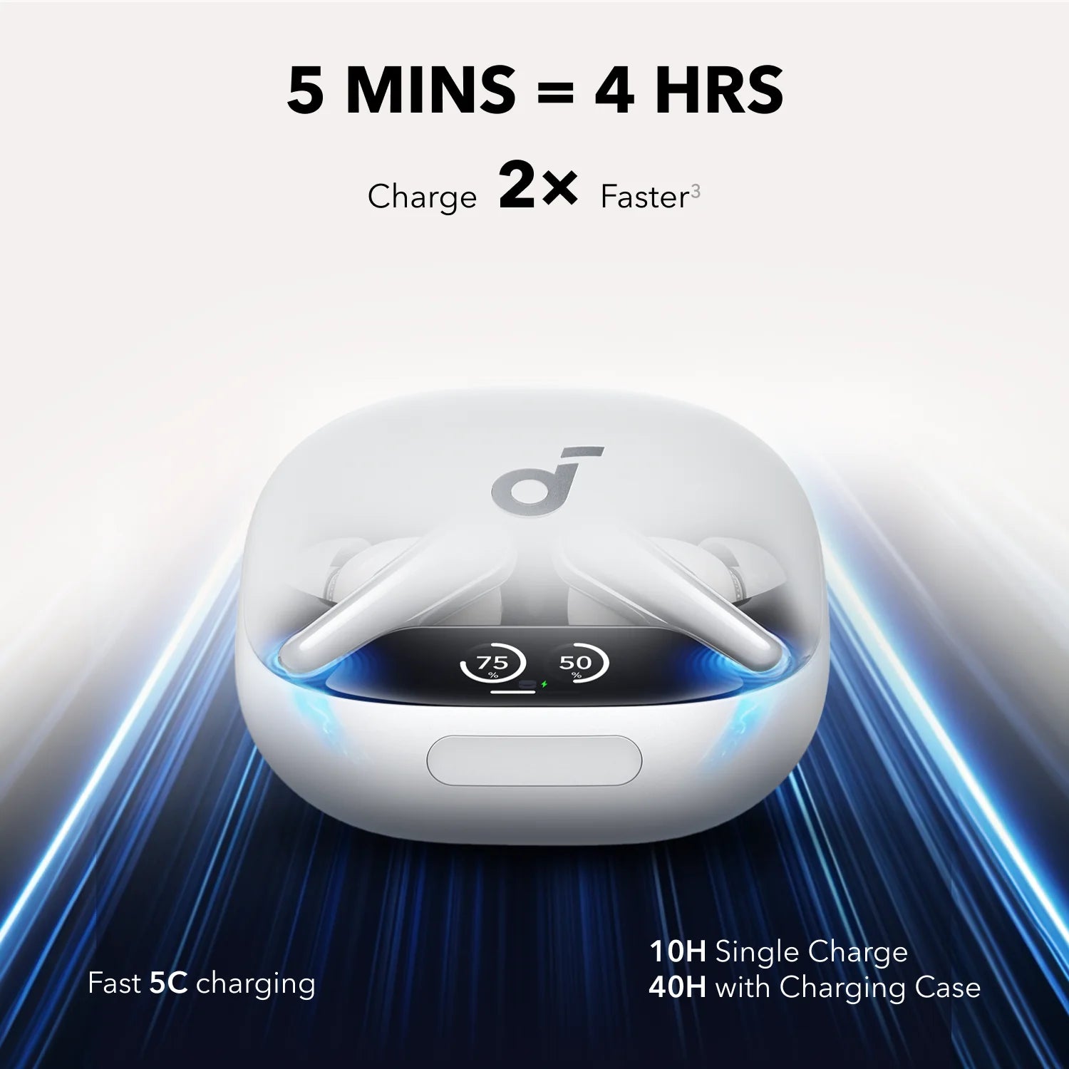 Soundcore Liberty 4 Pro True Wireless Earbuds — Adaptive ANC, Hi-Res Wireless Audio