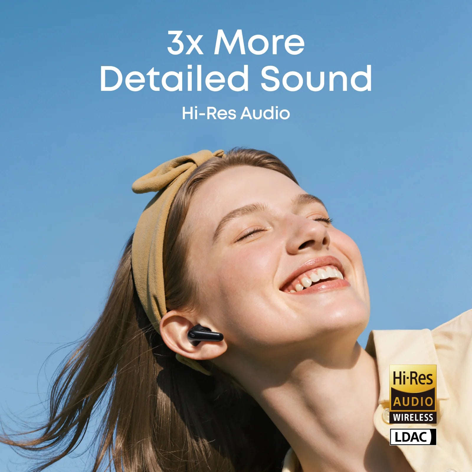 Soundcore R60i NC Adaptive Noise Cancelling Earbuds - 42dB ANC - 6 Mics for Clear Calls - 42 Hours Playtime - Hi-Res Wireless Audio - IP54 Waterproof - Black