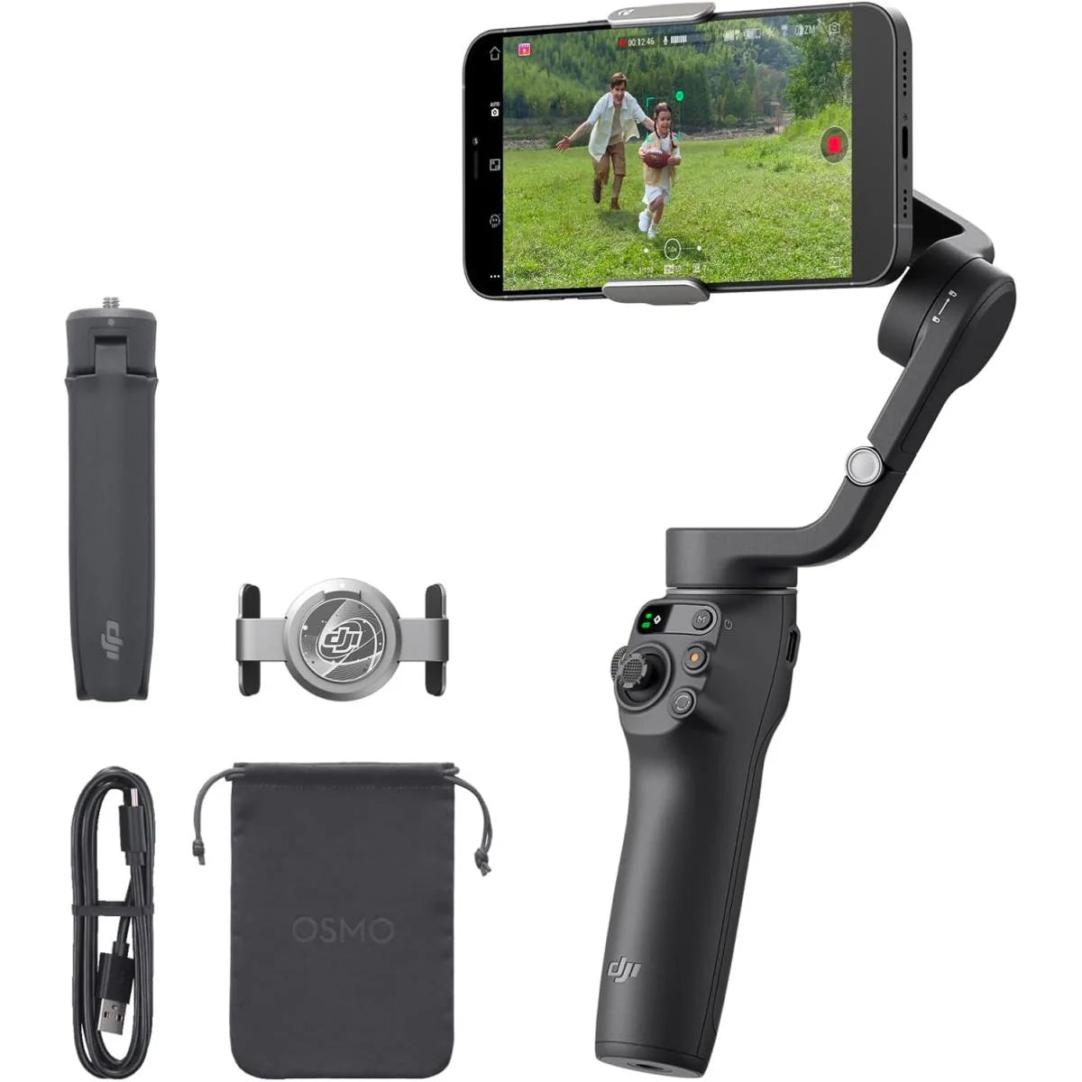 DJI Osmo Mobile 6 — مثبت جيمبال متقدم ثلاثي المحاور للهواتف الذكية