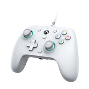 وحدة تحكم GameSir G7 SE سلكية لأجهزة Xbox والكمبيوتر الشخصي - عصا التحكم والمحفزات ذات تأثير هول - لوحة وجه قابلة للتخصيص - مقبس صوت 3.5 ملم - أبيض