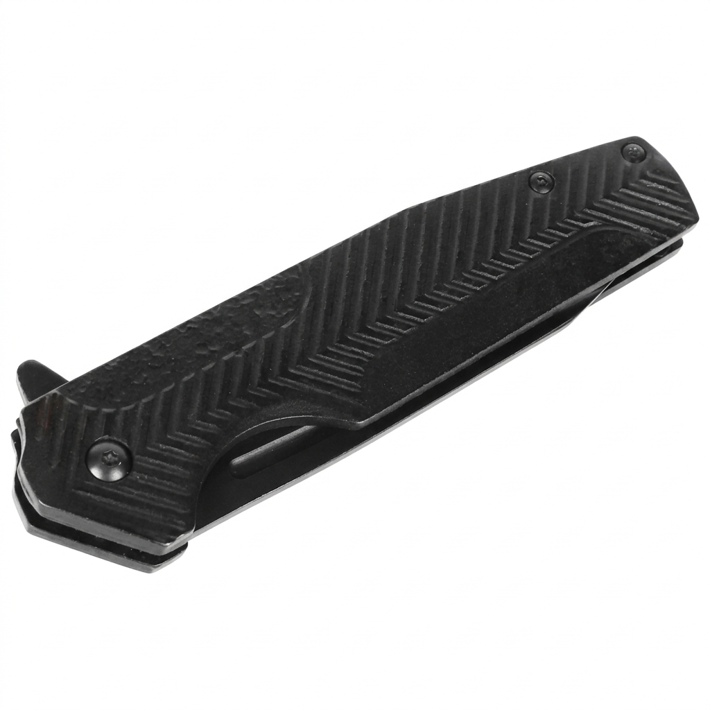 Swiss+Tech ST014023 Assist-Opening Folding Pocket Knife - Ultra-Sharp Stainless Steel Blade & Heavy-Duty Polished Steel Handle