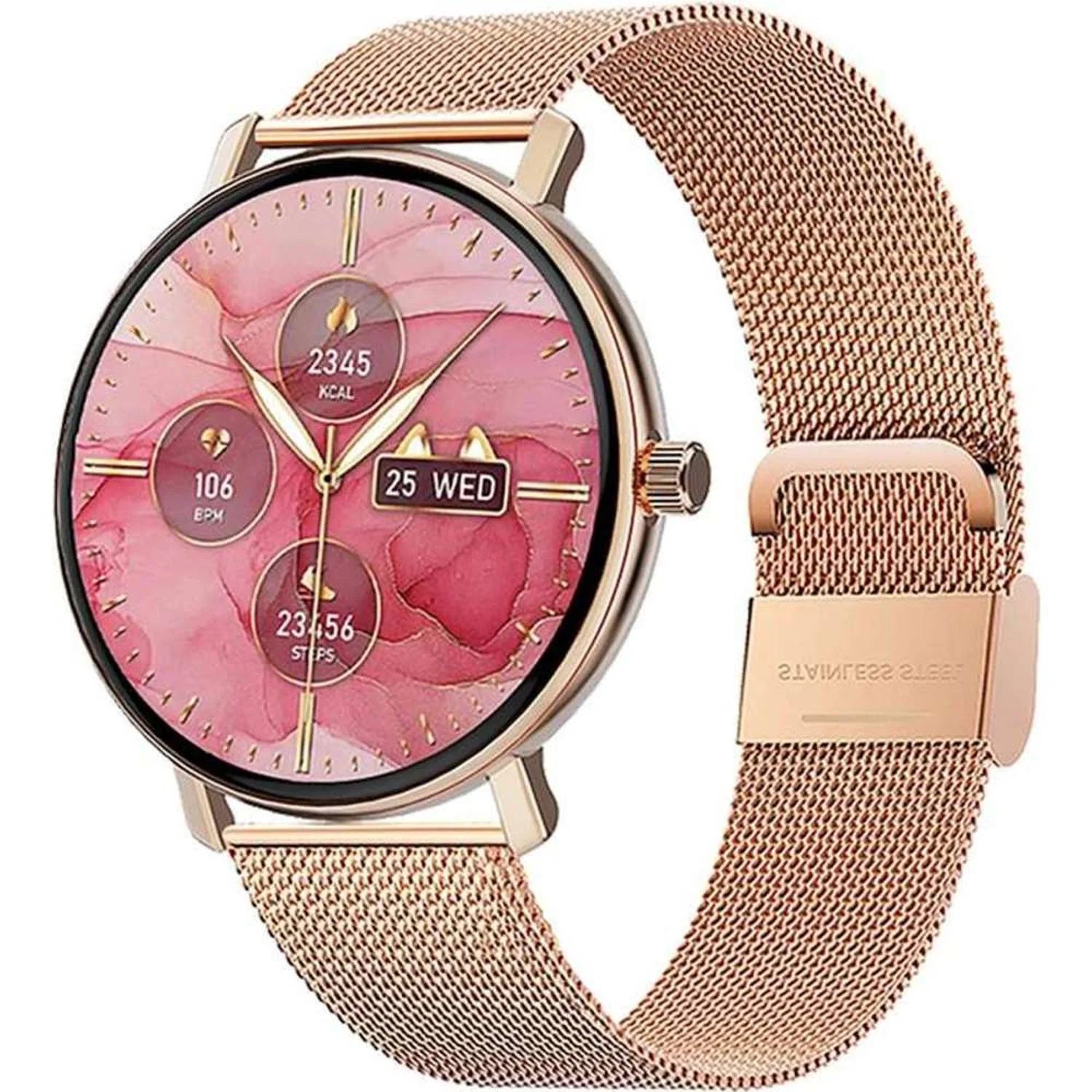 WiWU Smart Watch SW07 — IP68 Waterproof Smartwatch with 1.32" AMOLED Screen, Health Tracking, Voice Assistant & Multi-Sport Modes