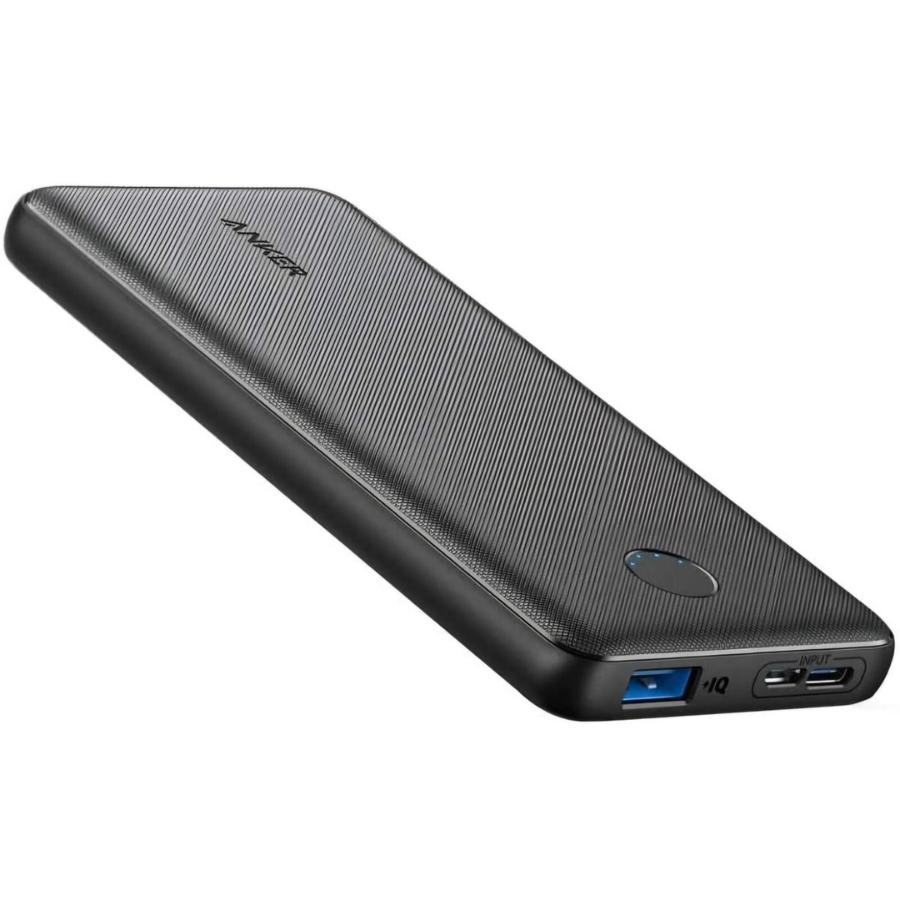 Anker 313 Power Bank (PowerCore 10K) - 10,000mAh Slim Portable Charger with PowerIQ Technology