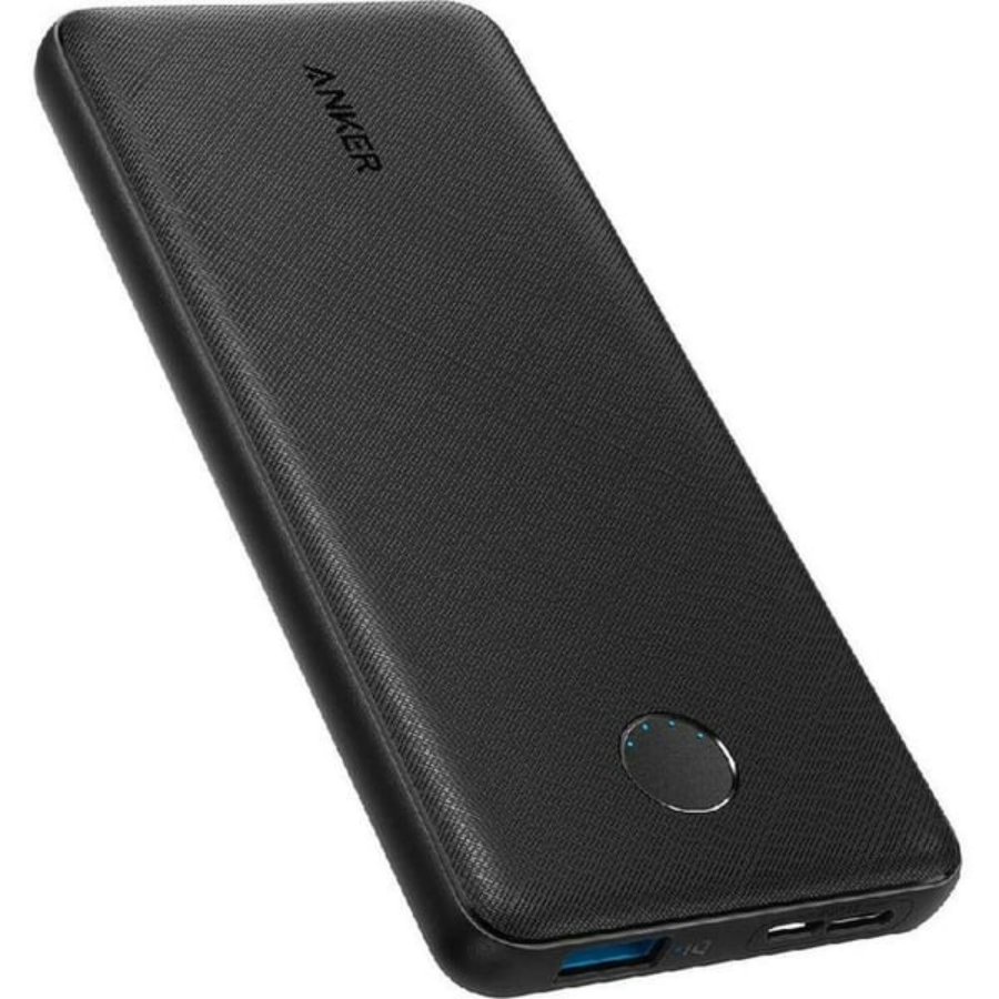 Anker 313 Power Bank (PowerCore 10K) - 10,000mAh Slim Portable Charger with PowerIQ Technology