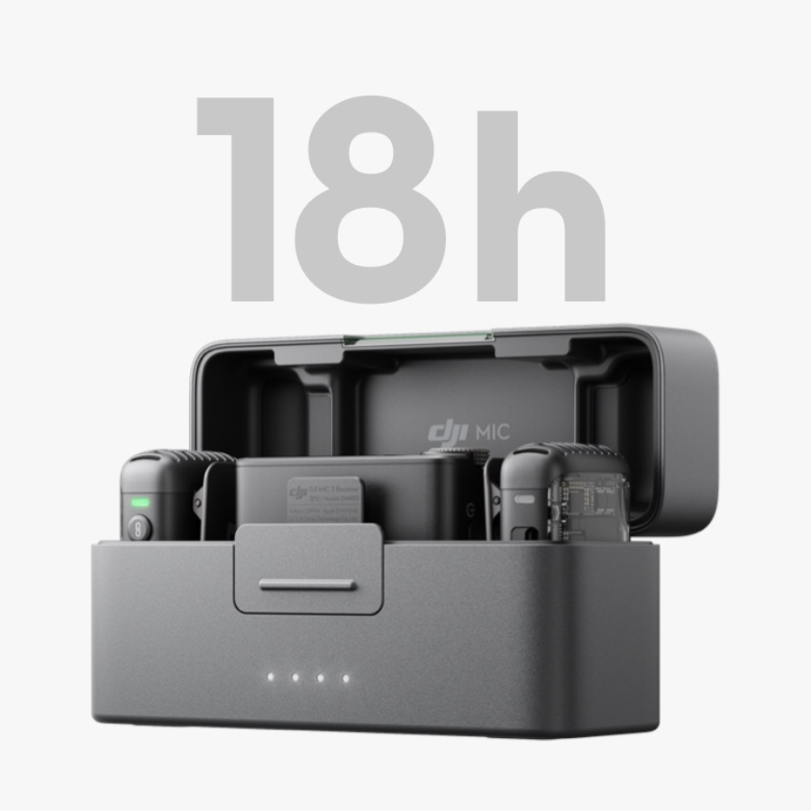 Dji Mic 2 - Pocket-Sized Audio Recording with Intelligent Noise Cancelling