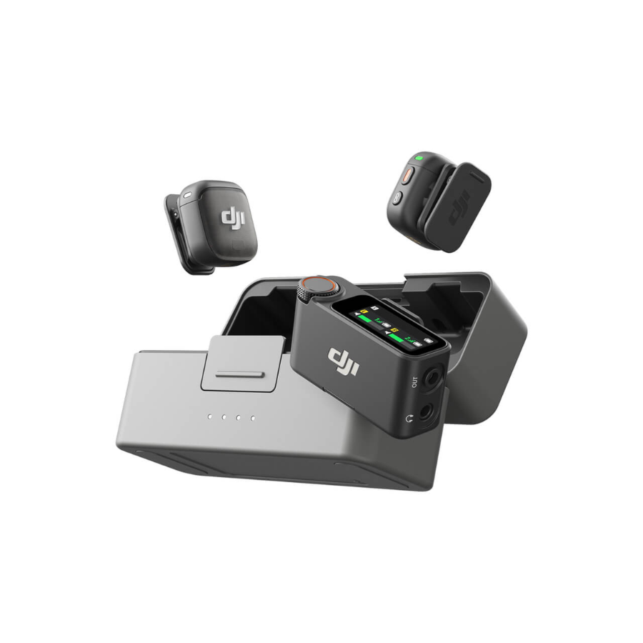 Dji Mic 3- All-in-One Audio Recording with Advanced Active Noise Cancelling