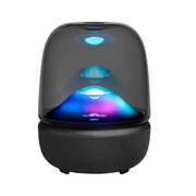 Harman Kardon Aura Studio Premium Bluetooth Speaker (Generation 5) - Iconic Transparent Design with 360-Degree Deep Bass Sound