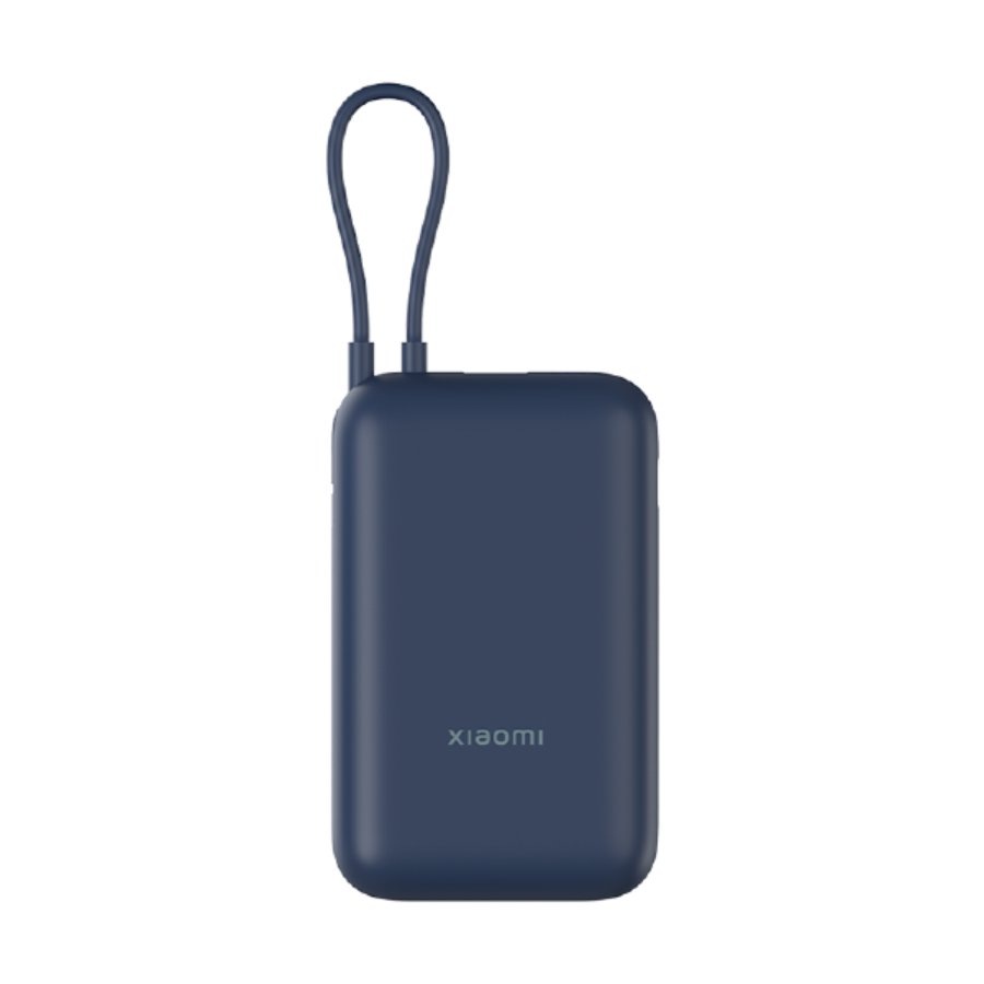Xiaomi Pocket Power Bank 10,000mAh - 22.5W Fast Charging with Built-In USB-C Cable