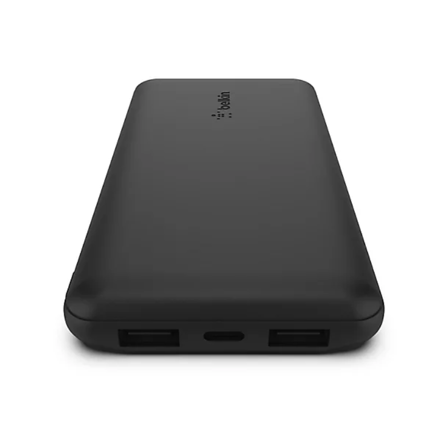 Belkin 10,000mAh Battery Pack - Triple Port Power Bank with 15W Fast Charging