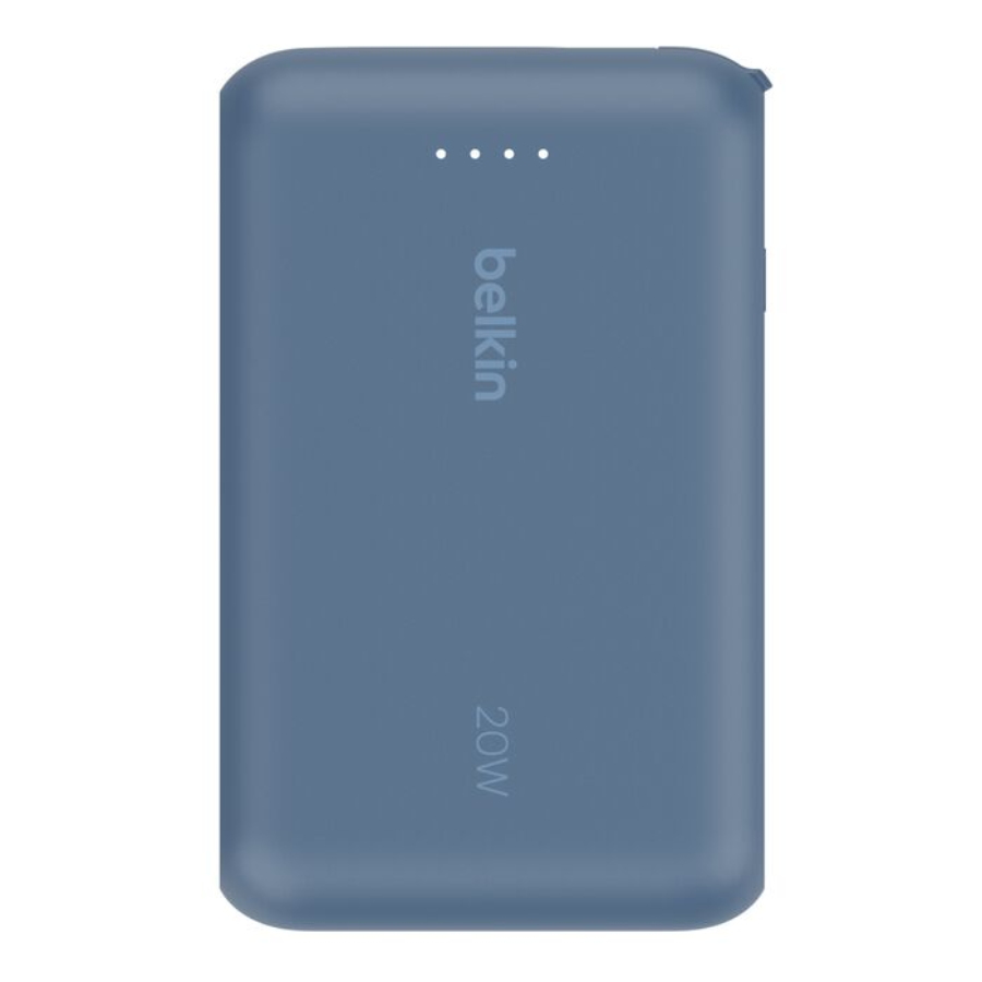 Belkin 10,000mAh Power Bank with Integrated USB-C Cable Portable Fast Charging Battery Pack