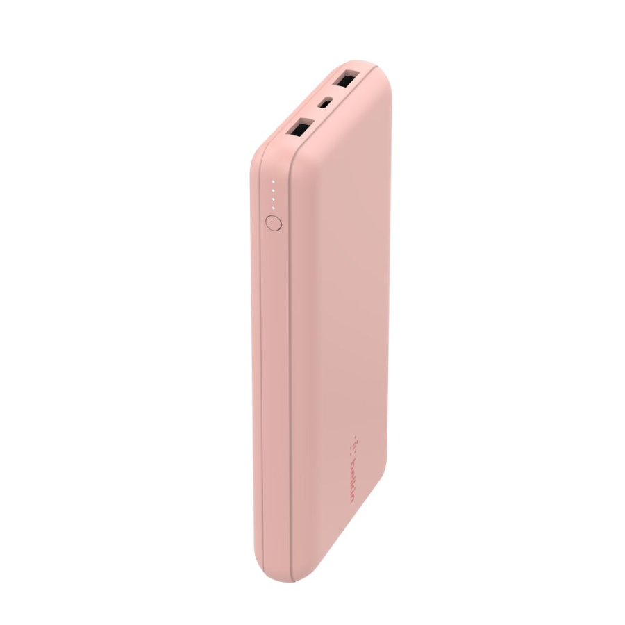 Belkin 20,000mAh Battery Pack - High-Capacity Portable Charger with Triple Port Output