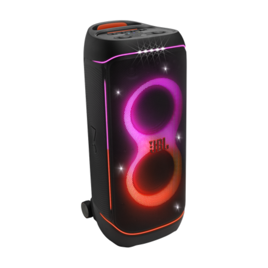 JBL PartyBox Wireless Professional Party Speaker 800W High-Output Audio System with Dynamic Light Show, Bluetooth Connectivity and Splashproof Design