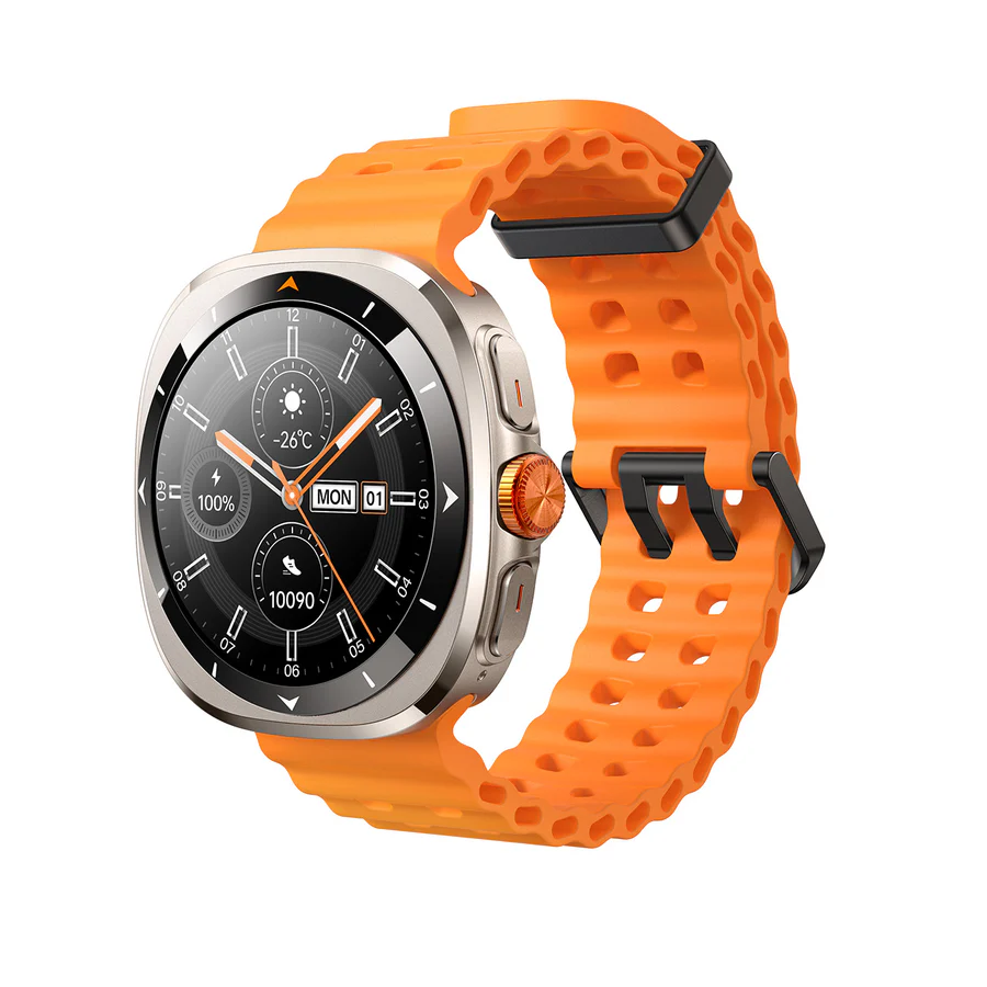 Joyroom JR-FV2 Venture Series Smart Watch - HD AMOLED Display, Wireless Calling, IP68 Water Resistant, and 100+ Sports Modes
