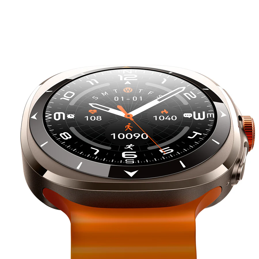 Joyroom JR-FV2 Venture Series Smart Watch - HD AMOLED Display, Wireless Calling, IP68 Water Resistant, and 100+ Sports Modes