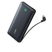 Anker Nano Power Bank 20,000mAh - 30W PD Fast Charging with Smart Digital Display - Black