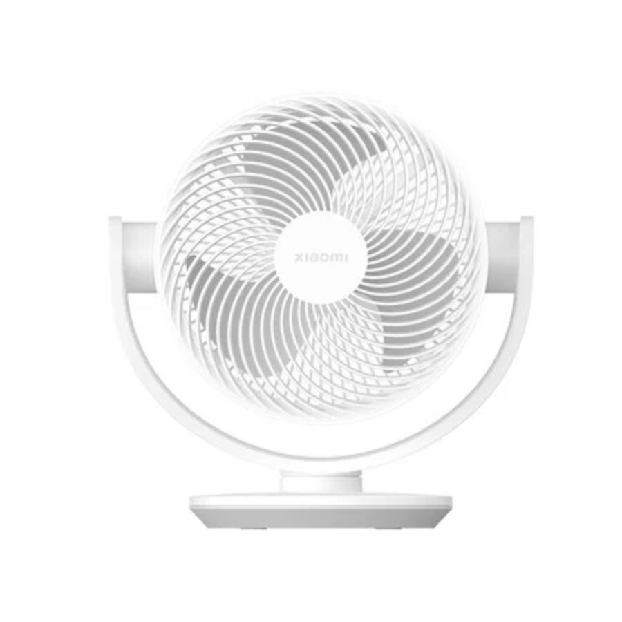 Xiaomi Smart Desktop Air Circulation Fan - 10m Airflow Range, 3D Oscillating Head, Mi Home App Control & Ultra-Quiet DC Motor