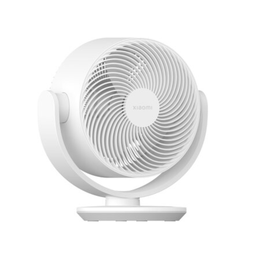 Xiaomi Smart Desktop Air Circulation Fan - 10m Airflow Range, 3D Oscillating Head, Mi Home App Control & Ultra-Quiet DC Motor