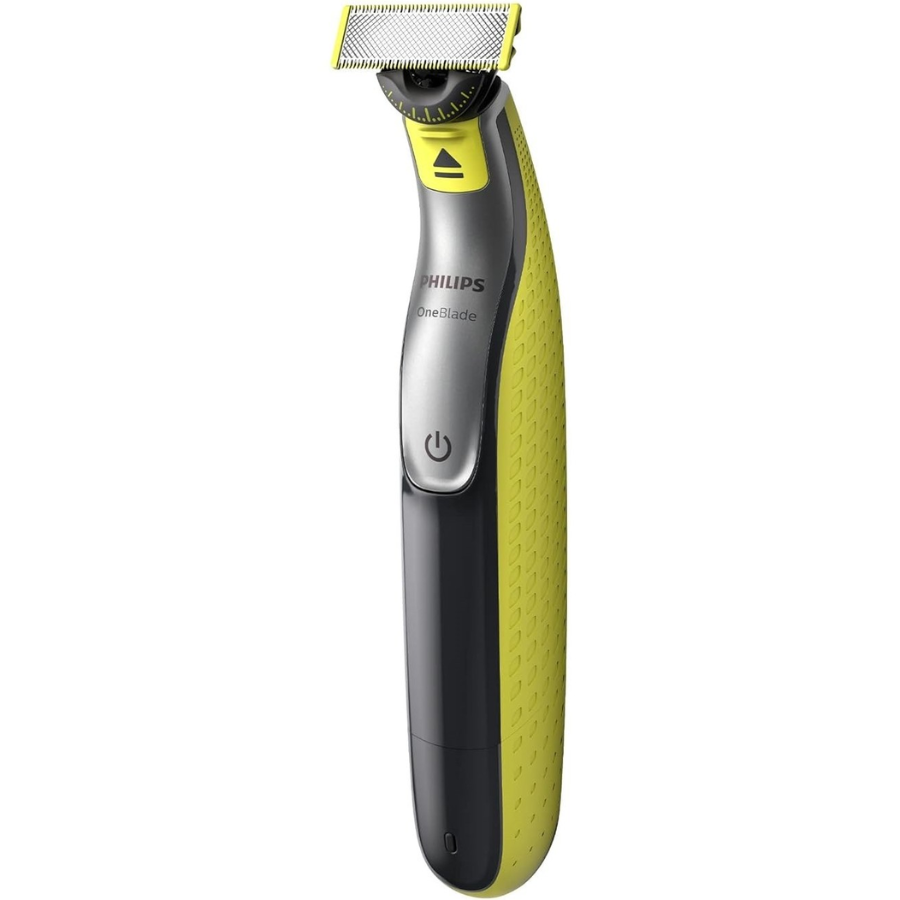 Philips OneBlade 360 Face & Body (QP2834/65) - Hybrid Electric Trimmer & Shaver, Flexible 360 Blade, Waterproof & Rechargeable - Black/Lime